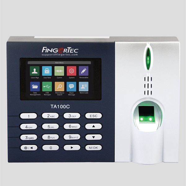 FingerTec TA100C Advanced Fingerprint time attendance Machine